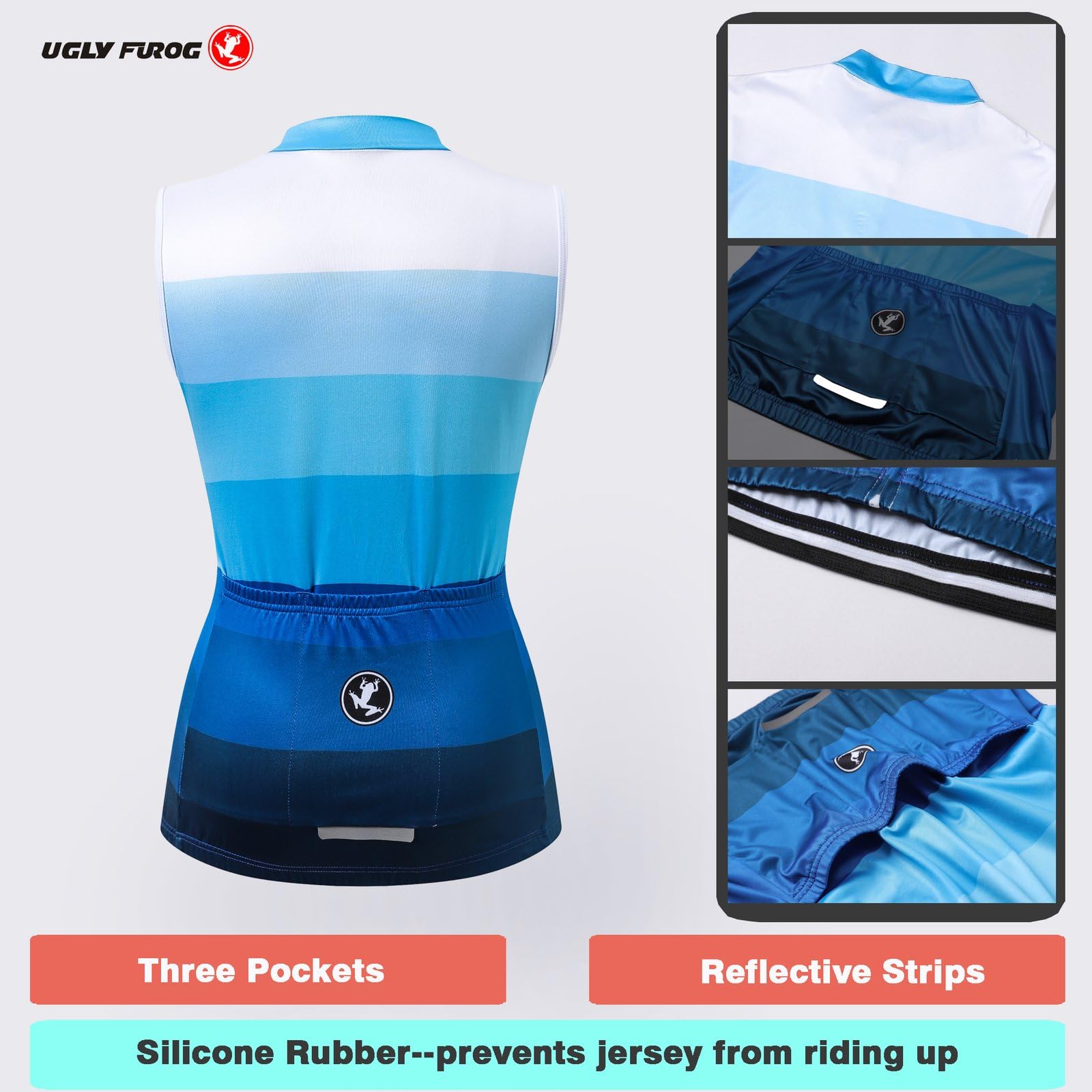 Uglyfrog ZO04 2018-2019 MTB - Camiseta de ciclismo de manga corta para mujer