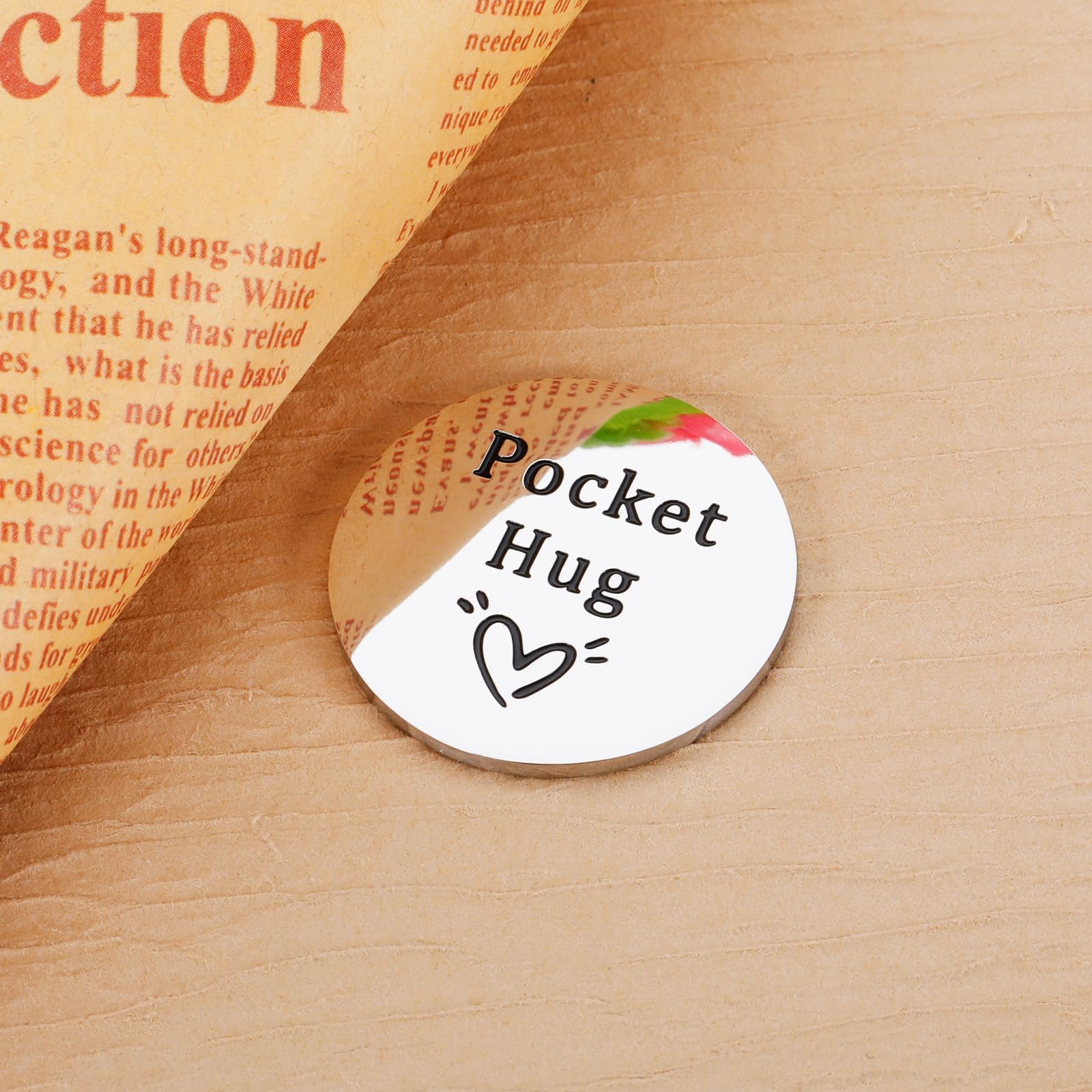 Pocket Hug Keychain For Daughter - Inspirational Token Gift For Teen Girls, Birthday, Valentine's Day From Mom & Dad - View #12