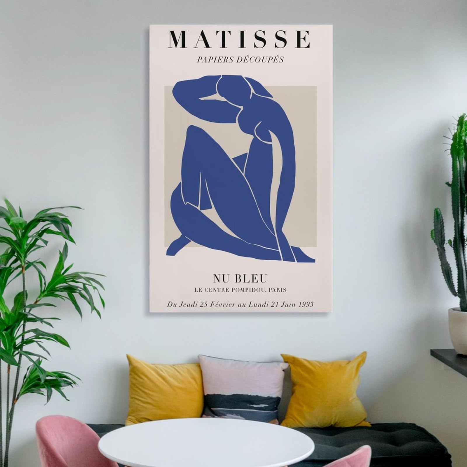 Amazon.co.jp: Henri Matisse アンリ・マティスのポスターNu Bleu II 