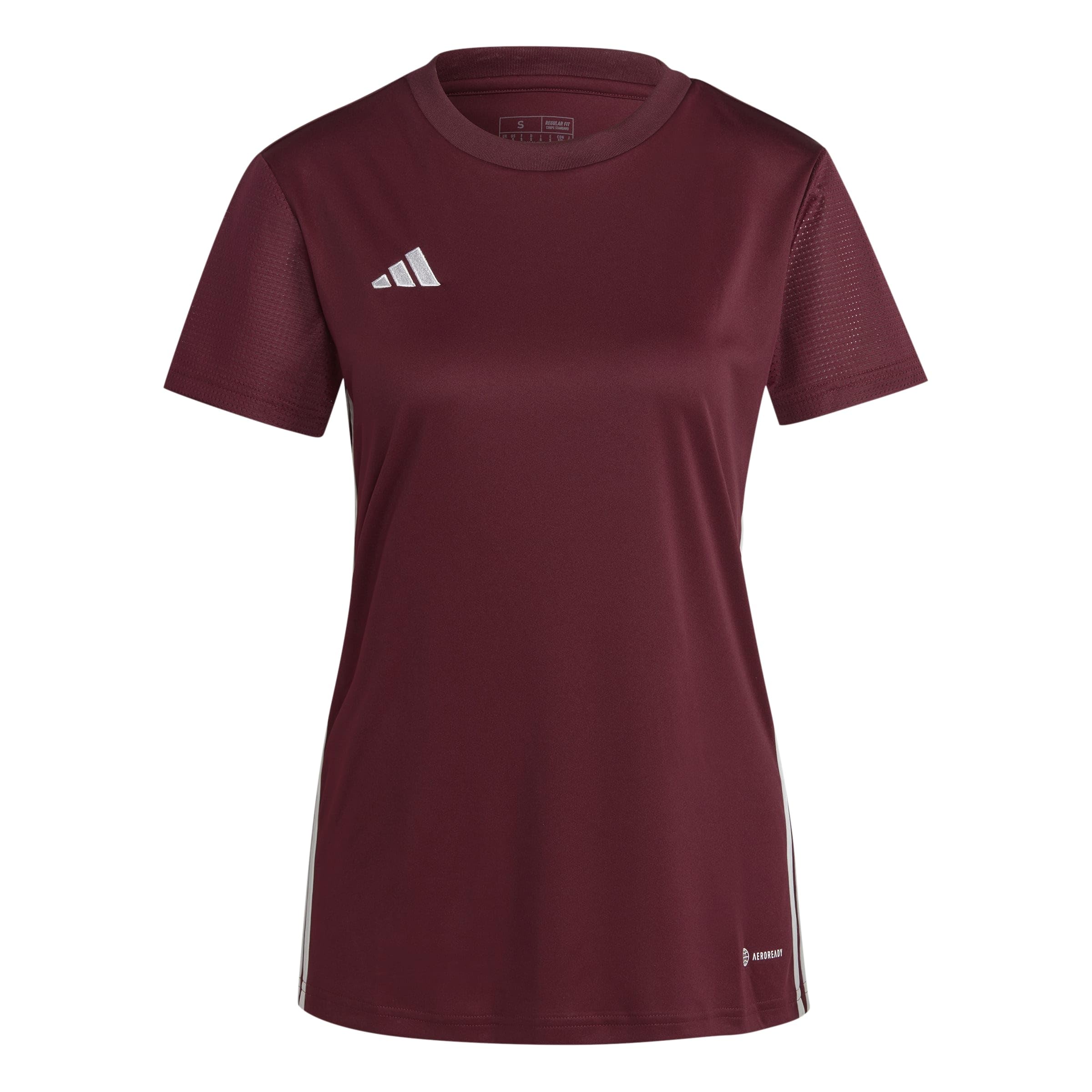 adidas Women's Tabela 23 Jersey Shirt, Team Maroon 2/White, XL