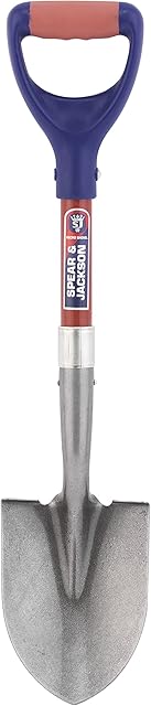 Spear and Jackson Micro Round Mouth Fibre Glass Shaft with Micro Shovel
