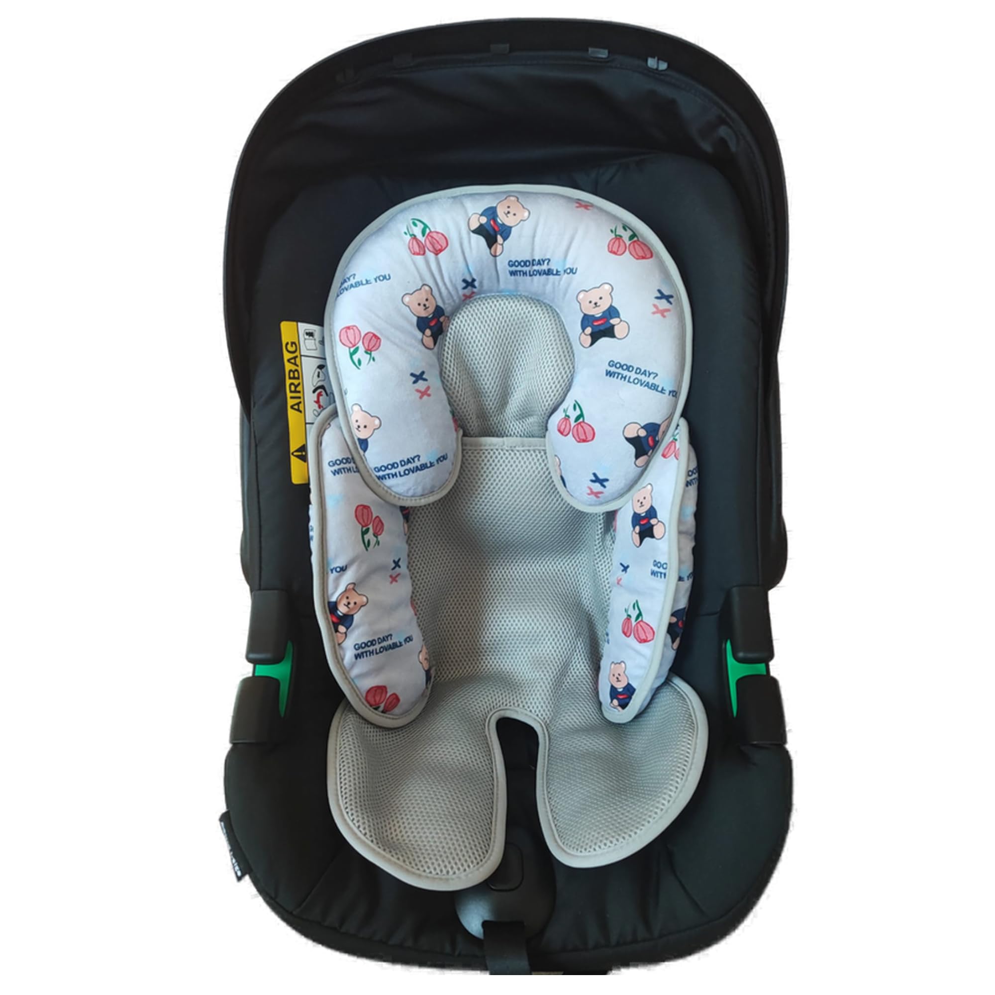 Coussin De Siège Réversible,pour Poussette Matelas Universel Soutien Bébé Coussin Réducteur De