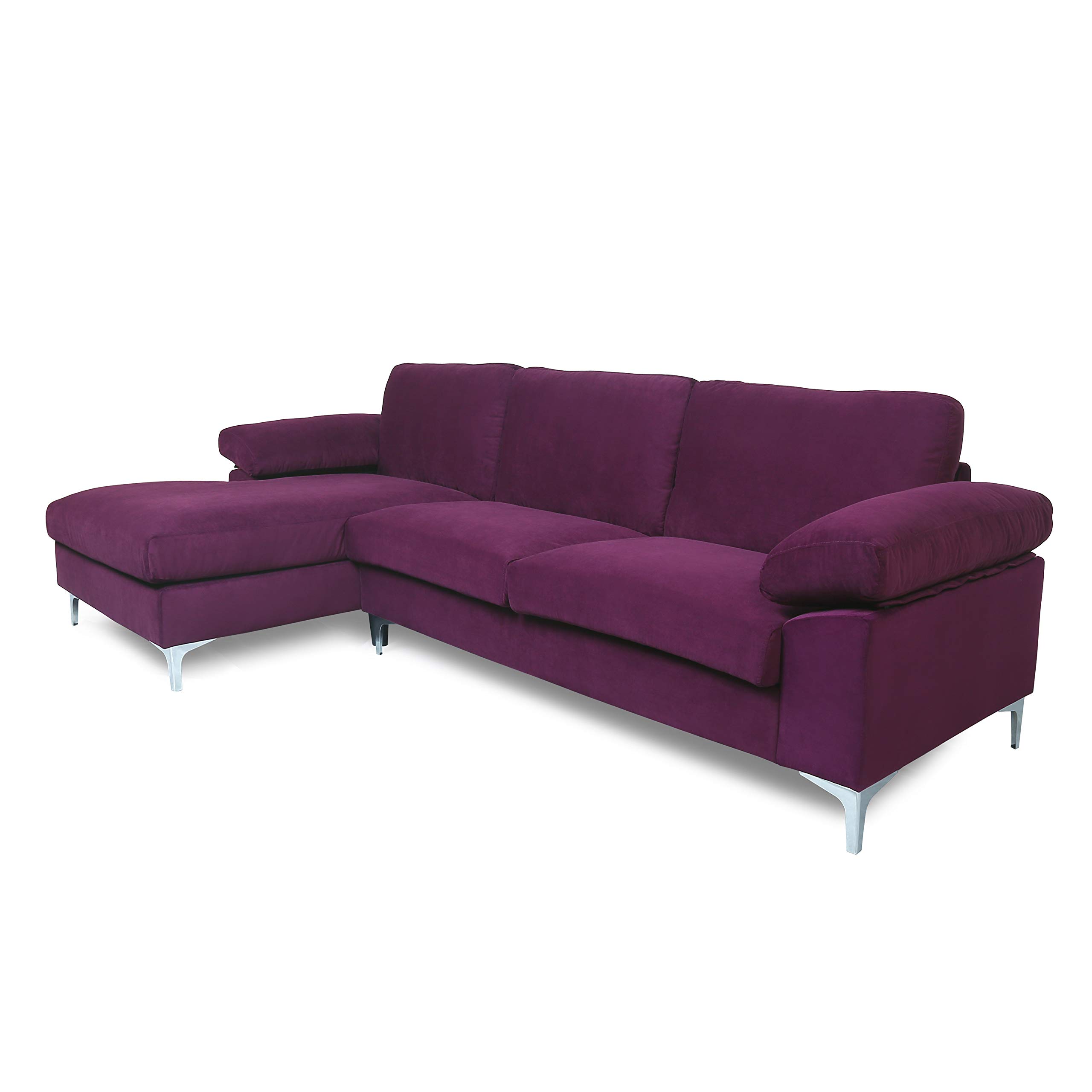 Restar Sectional Couch LeftHand Facing, LShaped Couch for Family Living Room, Modern Large
