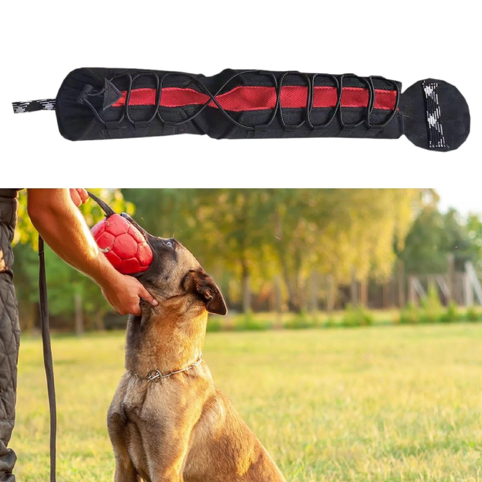 predolo Hundebissärmel Bissschutz Trainingsarm Protektionshülse Hundezubehör mit Starker Polsterung für Vielseitige Bissübungen für Hundetrainer