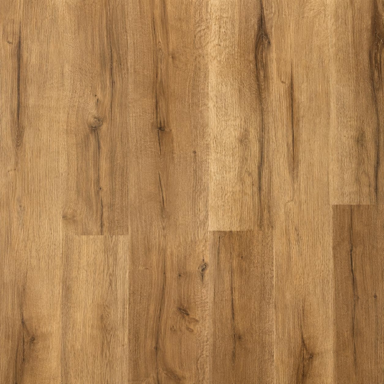 Klick - Suelo de vinilo rígido SPC, decoración de baldosas, resistente al agua, 4 mm + aislamiento de 1 mm para calefacción por suelo radiante (Brussels Birch, caja de 2,25 m²)