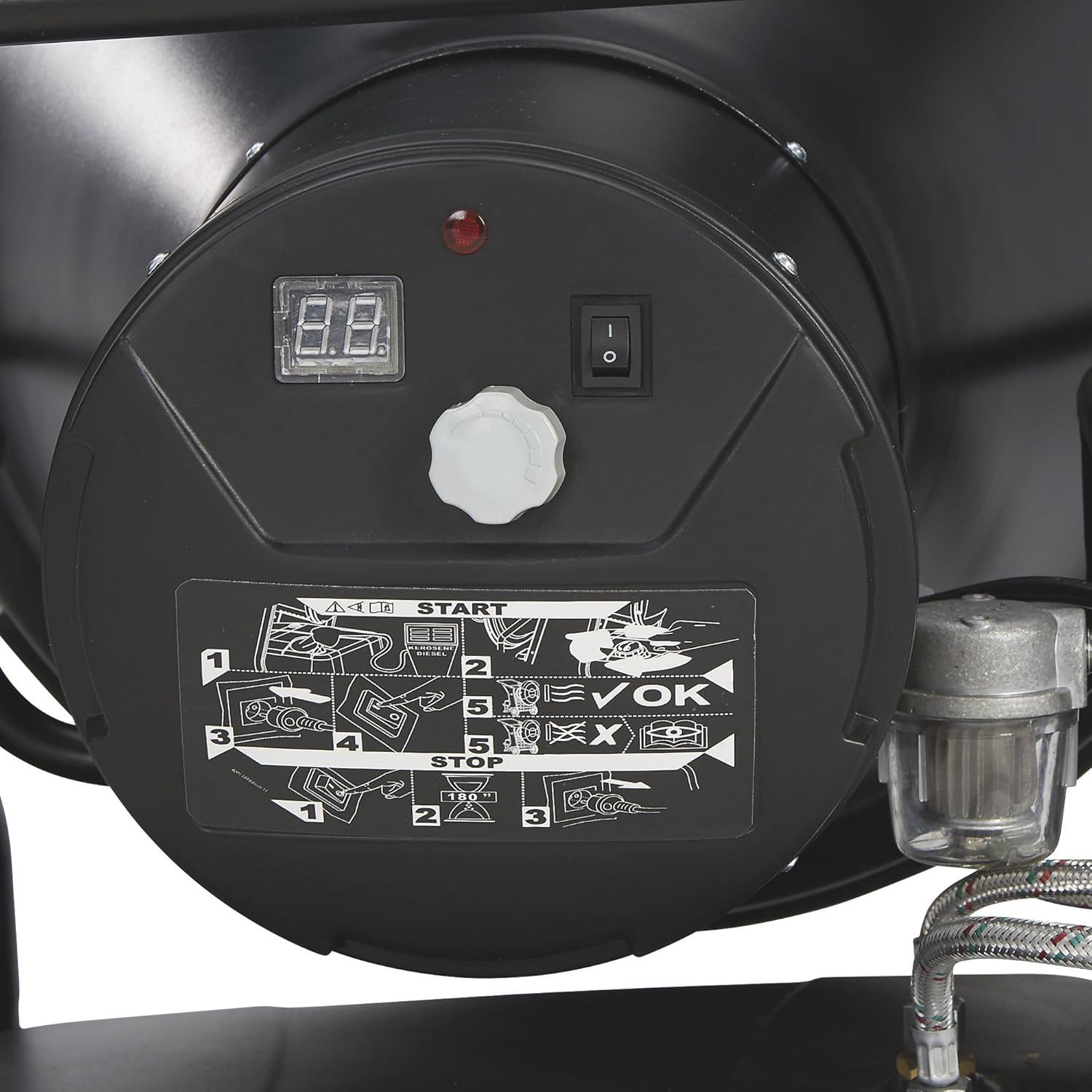 Mr. Heater Corporation F270269 MH125KFR 125K BTU Kerosene Radiant Heater, Multi