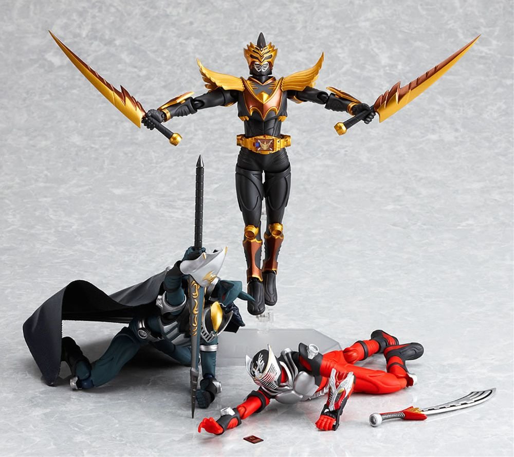 Figma : Masked Rider Dragon Knight Masked Rider Siren フィギュア ダイキャスト 人形, image size:1000x889