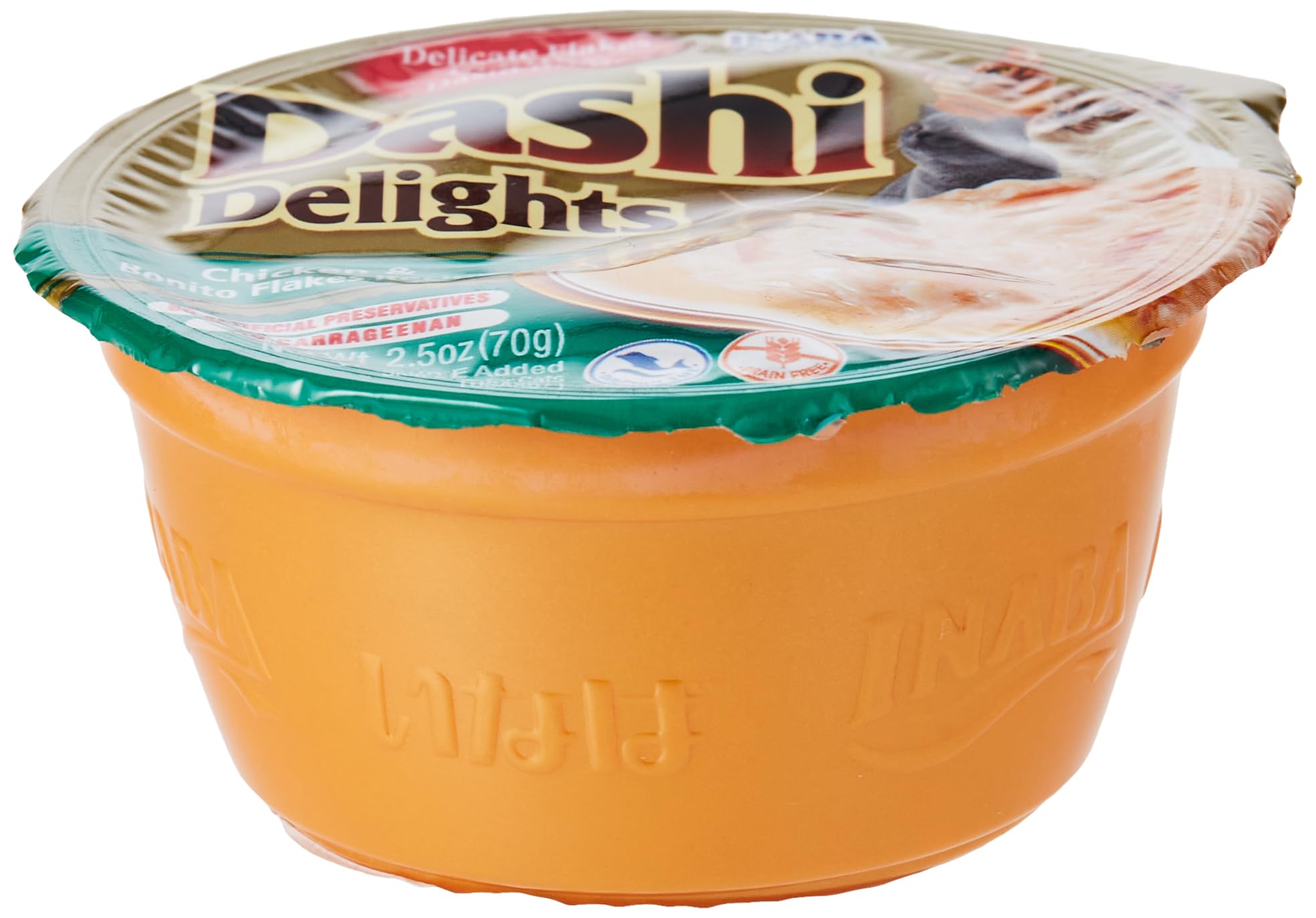 Inaba Cup Dashi Delights Chicken with Bonito Flakes - 70g