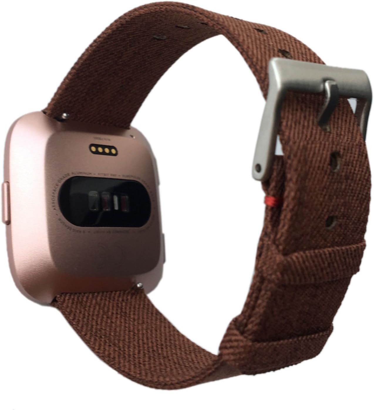 feuy for Fitbit Versa Smartwatch Woven Fabric Bands Wrist Strap,Replacement Accessory Nylon Bands Strap for Fitbit Versa Smartwatch Fitness Adjustable Sport Wristbands,Bracelet