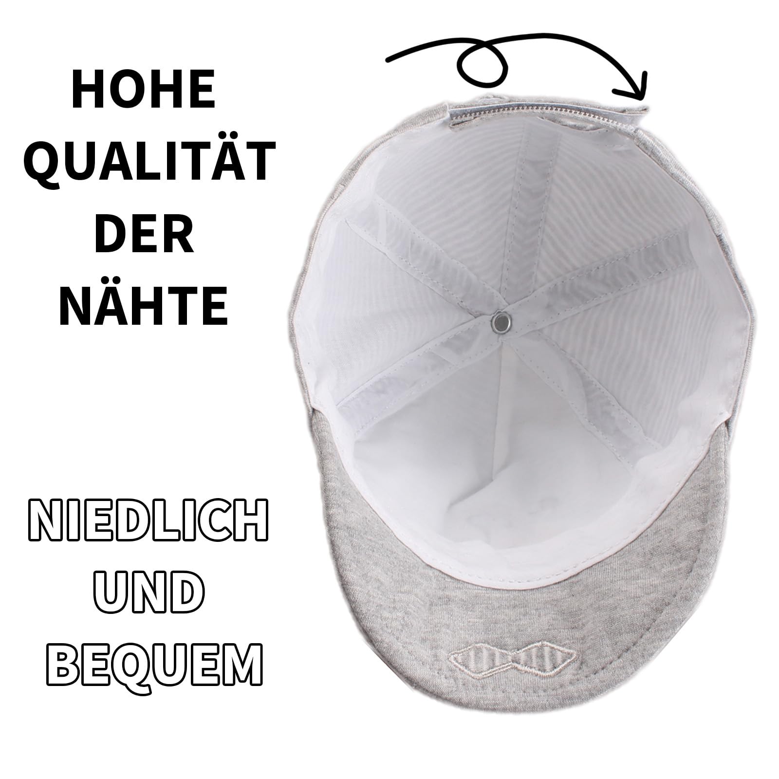 Pesaat Baby Baseball Cap 3-18Monate Baseballmütze Baby Jungen Schirmmütze UV Schutz Mädchen Sommermütze Baby Cap
