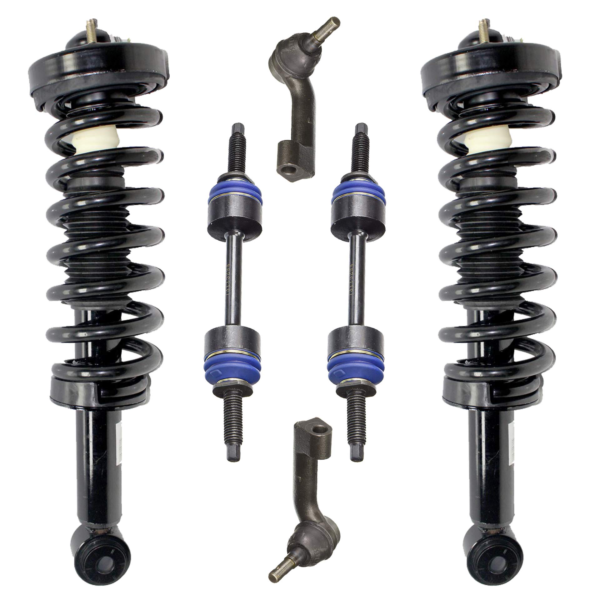Buy Detroit Axle 4WD Front Struts & Springs Assembly w/Sway Bars and