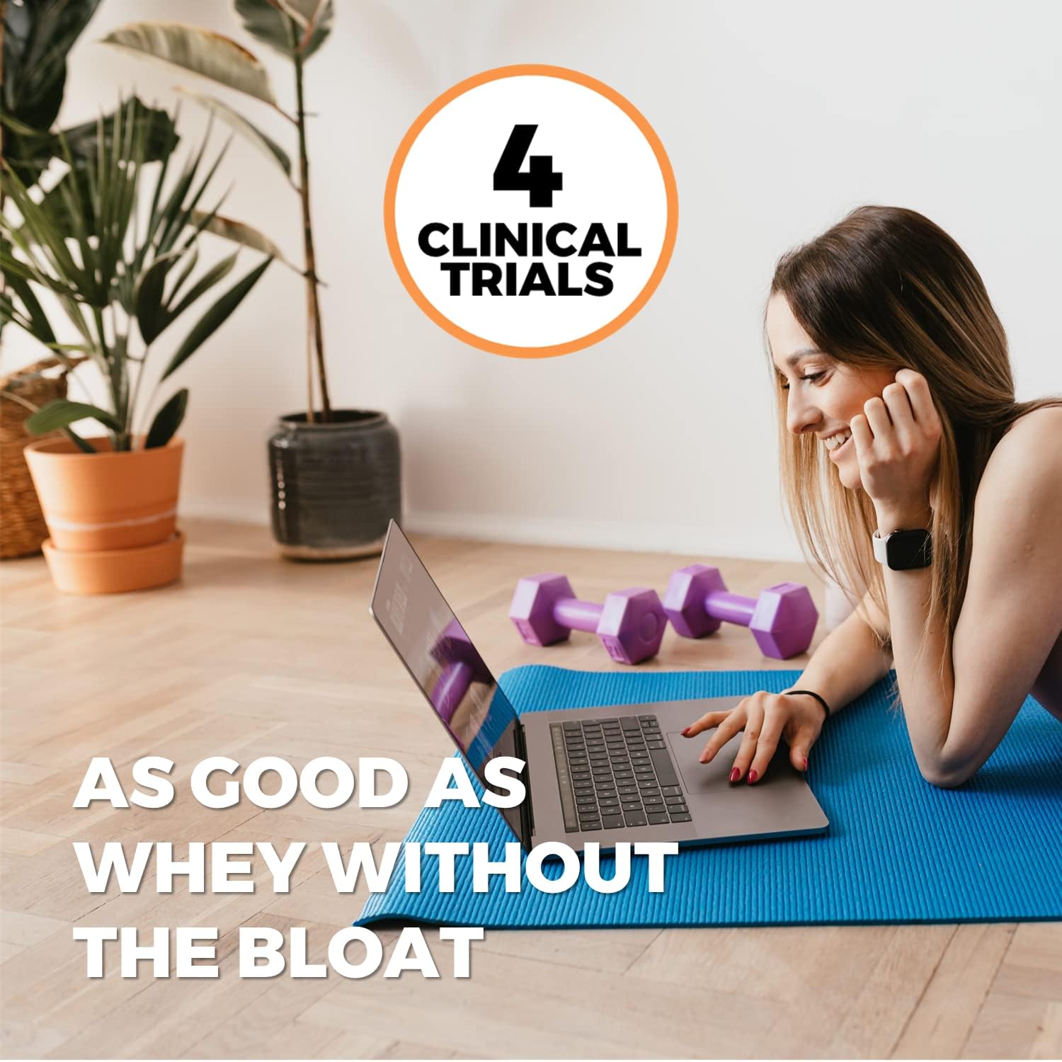 Growing Naturals Organic Rice Protein Powder - 15g Plant Protein, 2.8G BCAA - Low-Carb, Low-Sugar, Non-GMO - Vanilla Blast, 2 Pound (Pack of 1)