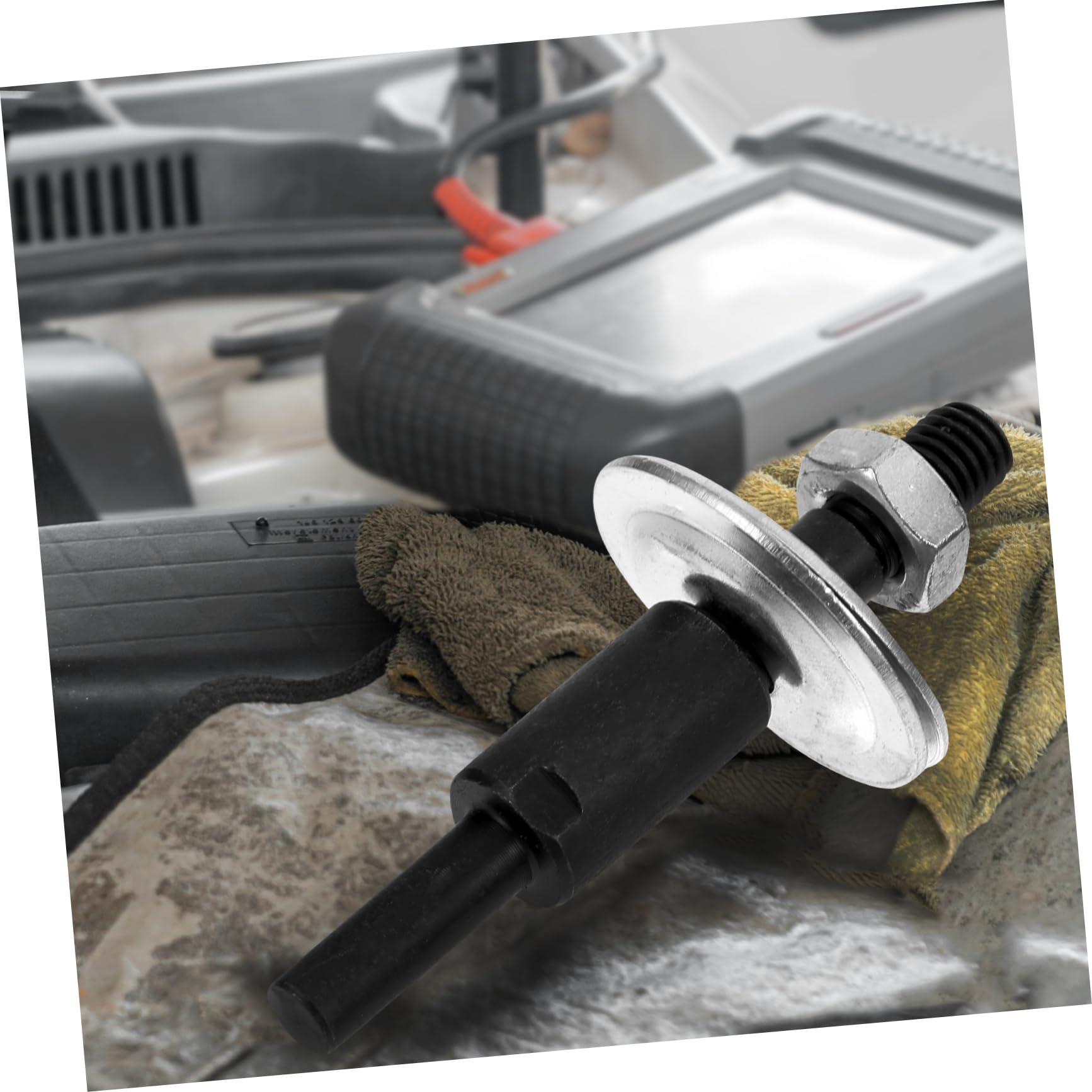 Balacoo 2 Sets Metal Drill Arbor Adapter Polishing Wheel for Drill Mandrel Non-Slip Bowl Design