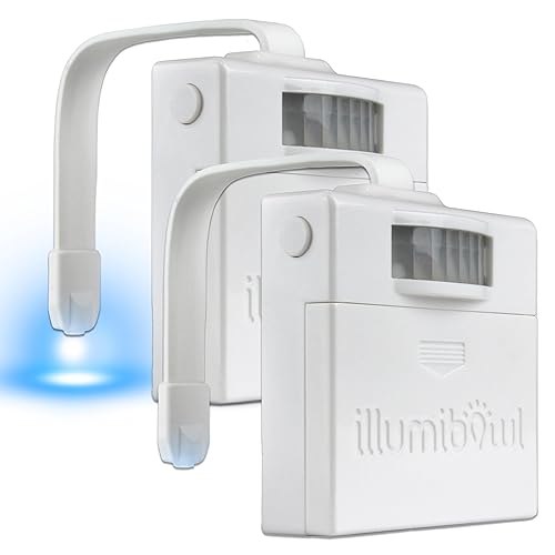 IllumiBowl Toilet Night Light, As Seen On Shark Tank, Multi-Color,