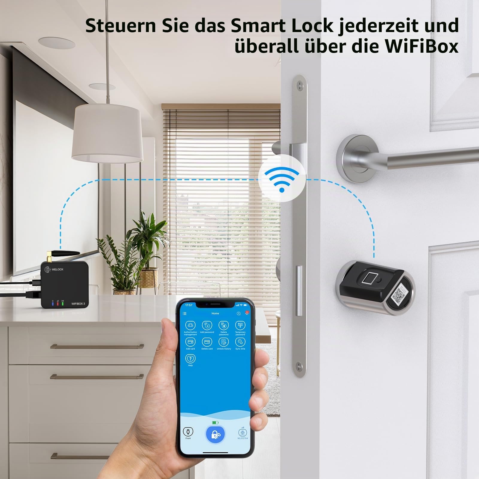 WELOCK WIFIBOX 3 Smart Bluetooth Gateway WiFi für welock Smart Lock