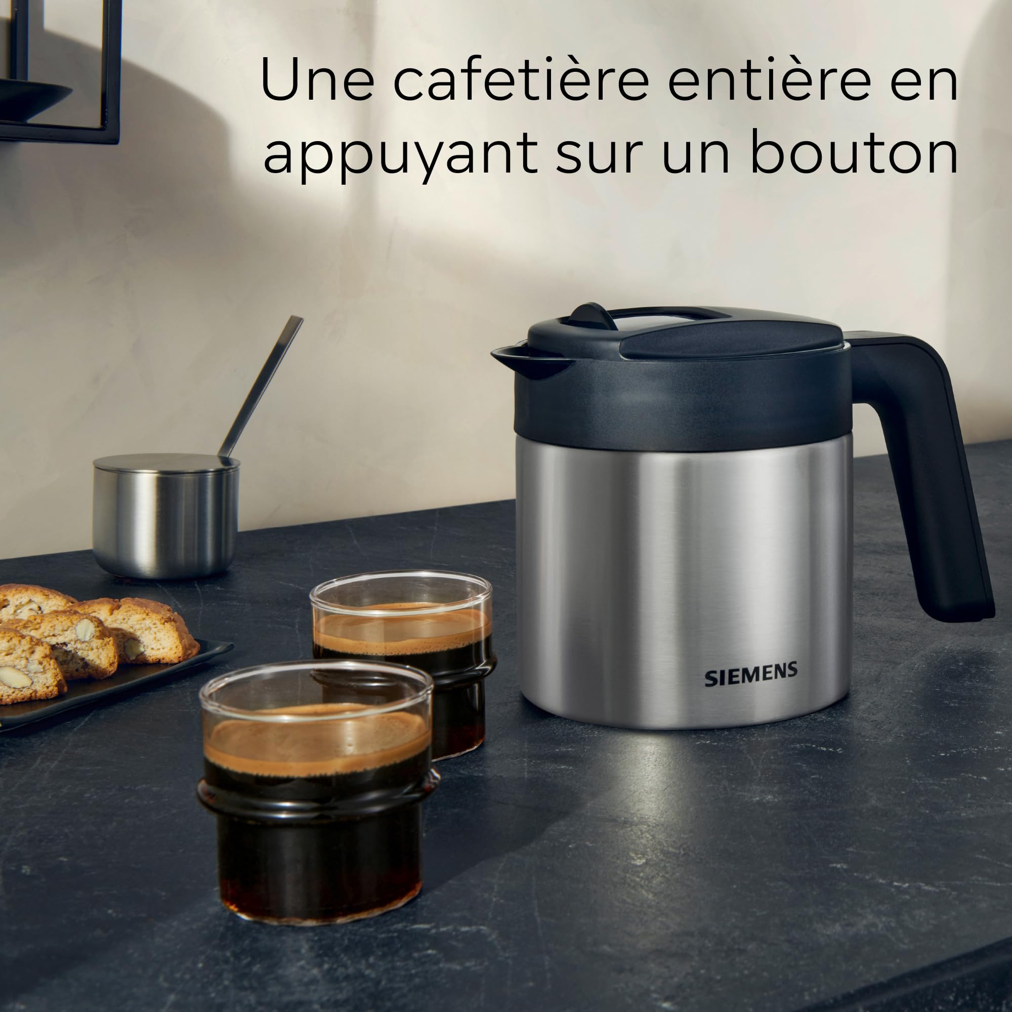 SIEMENS TQ903R03 EQ900 - Machine à café automatique, autoMilk Clean