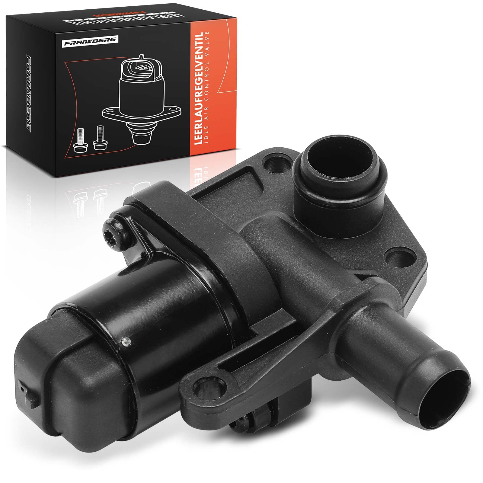 Frankberg Válvula de control de velocidad de ralentí 4 Polos gasolina | Compatible con: M.e.g.a.n.e I Clásico LA0/1, Caja de tráfico II FL, Plataforma/chasis Trafic II EL