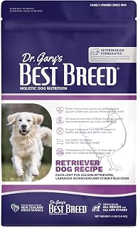 Best Breed Dr. Gary's Retriever Dog Recipe Made in USA [Natural Dry Dog Food] - 4lbs.