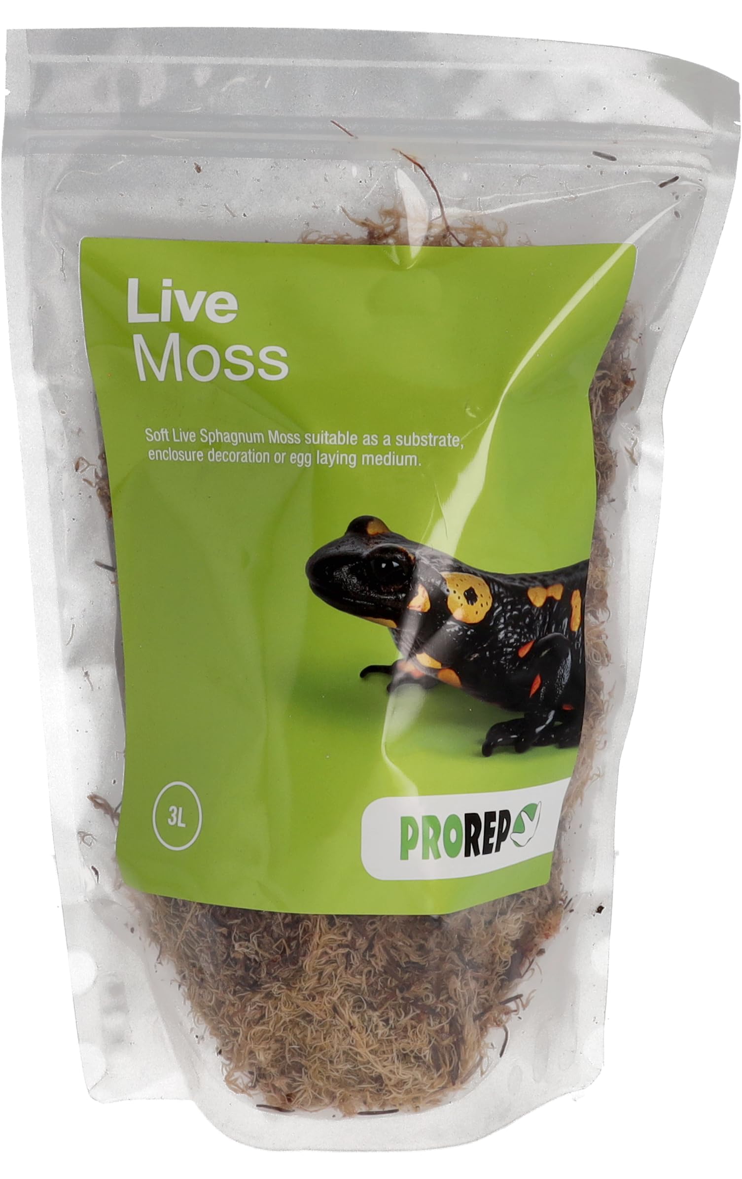 ProRepLive Moss 3L | Large Bag | Amphibians and Invertebrates