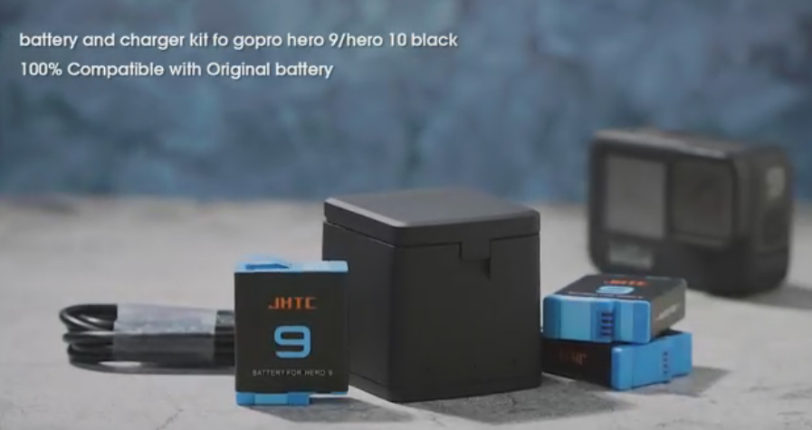 Amazon | JHTC GoPro Hero 10 バッテリー Hero 11/ 9 バッテリー 充電 