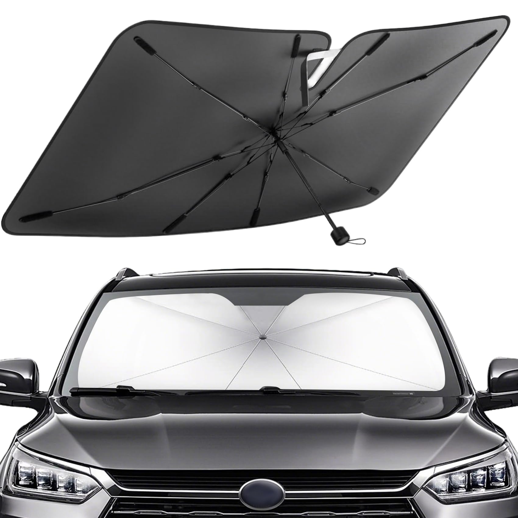 Auto pare-soleil de pare-brise avant pour VW Eos 2010-2015 protection UV habitacle