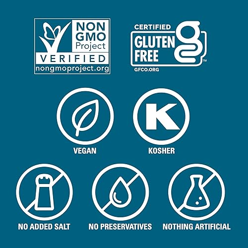 Miniatura 7 de Power Up High Energy Trail Mix Gourmet Nut - Mezcla de frutos secos sin OMG, vegana, sin gluten, apta para dietas cetogénicas y paleo, sin