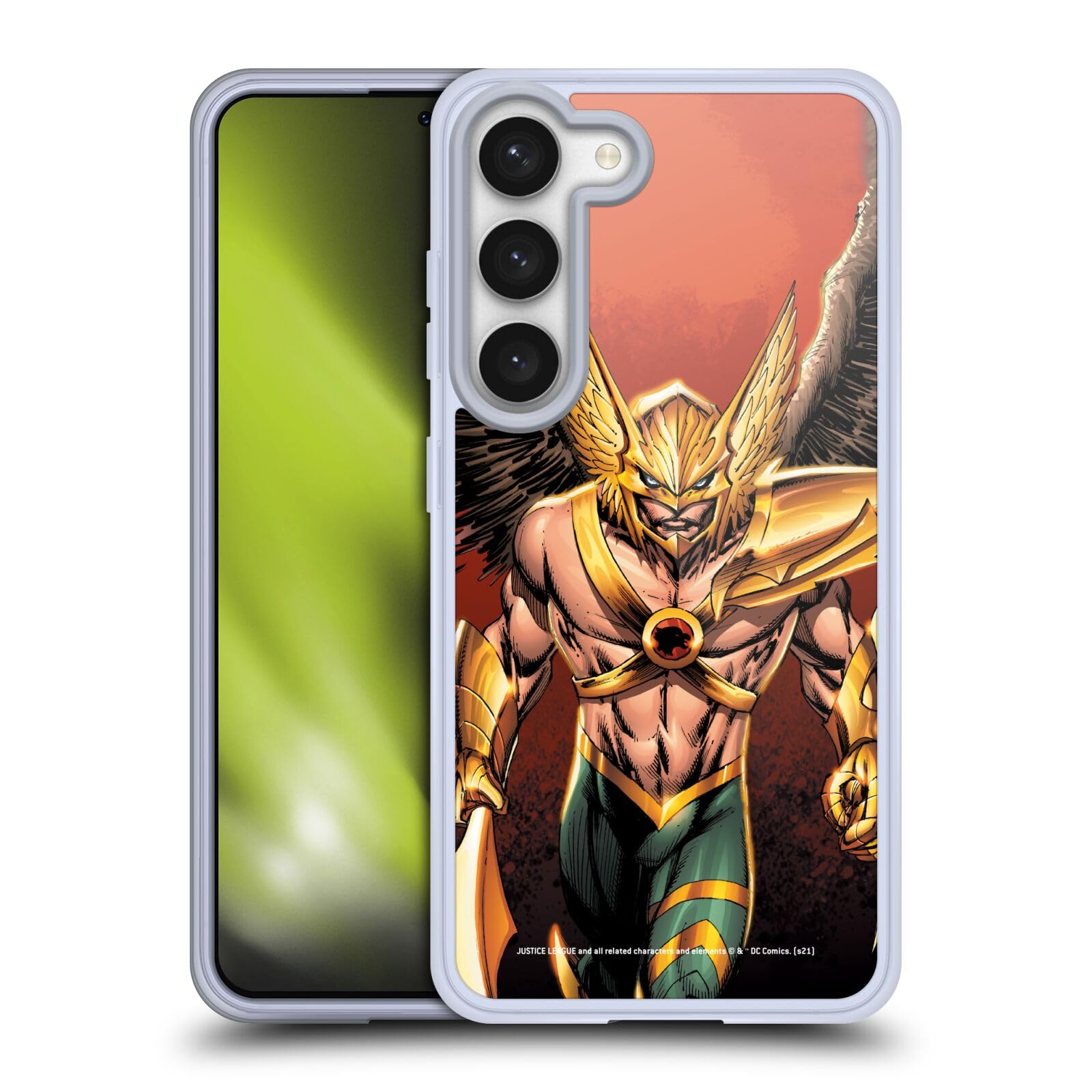 Funda Hawkman Samsung S23 gel flexible DC Comics 7