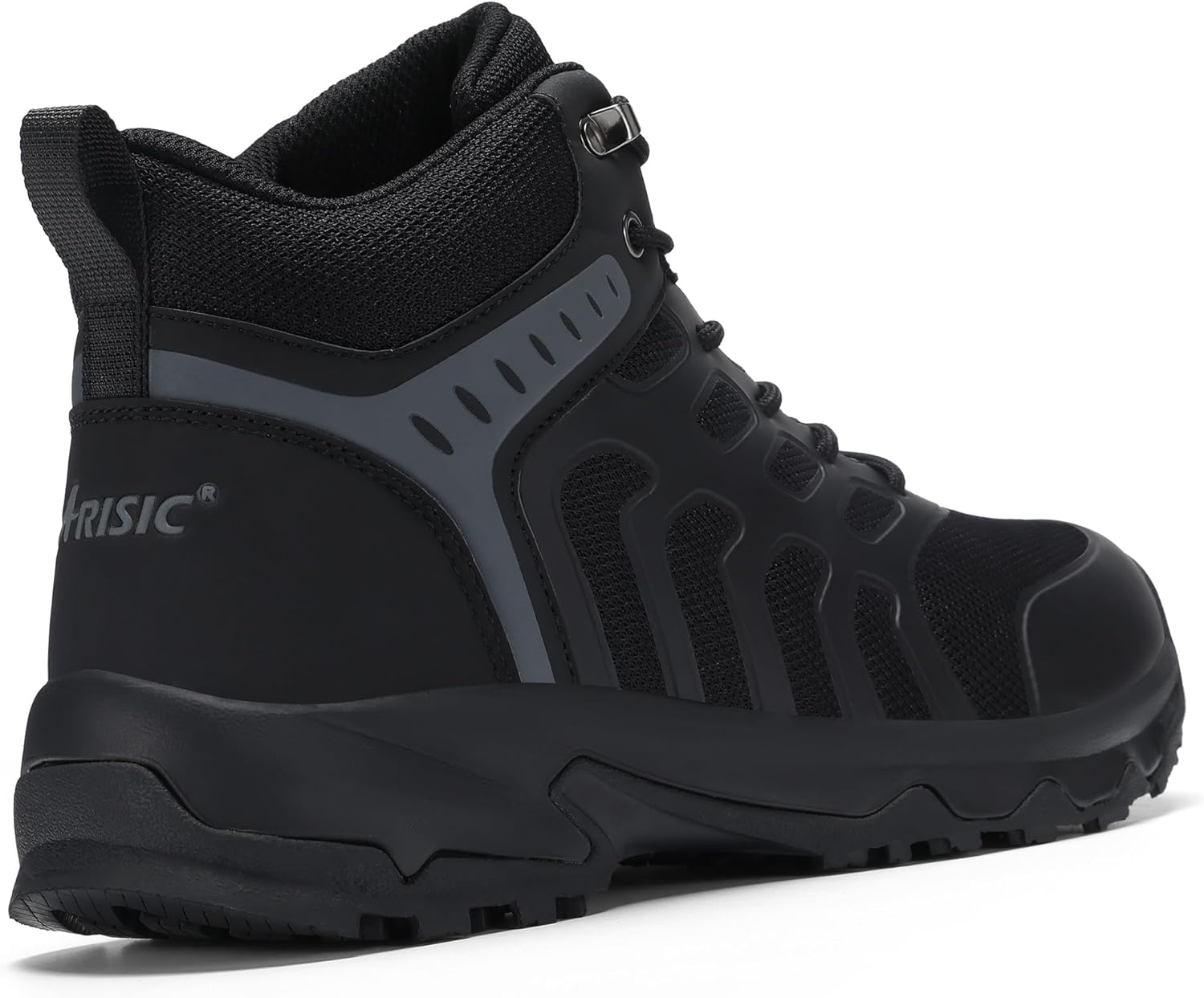 ARISIC Non Slip Work Boots for Men Comfortable Slip Resistant Work Shoes Waterproof Restaurant Chef Shoes Breathable Mesh Ankle Boot Food Service Walking Sneakers