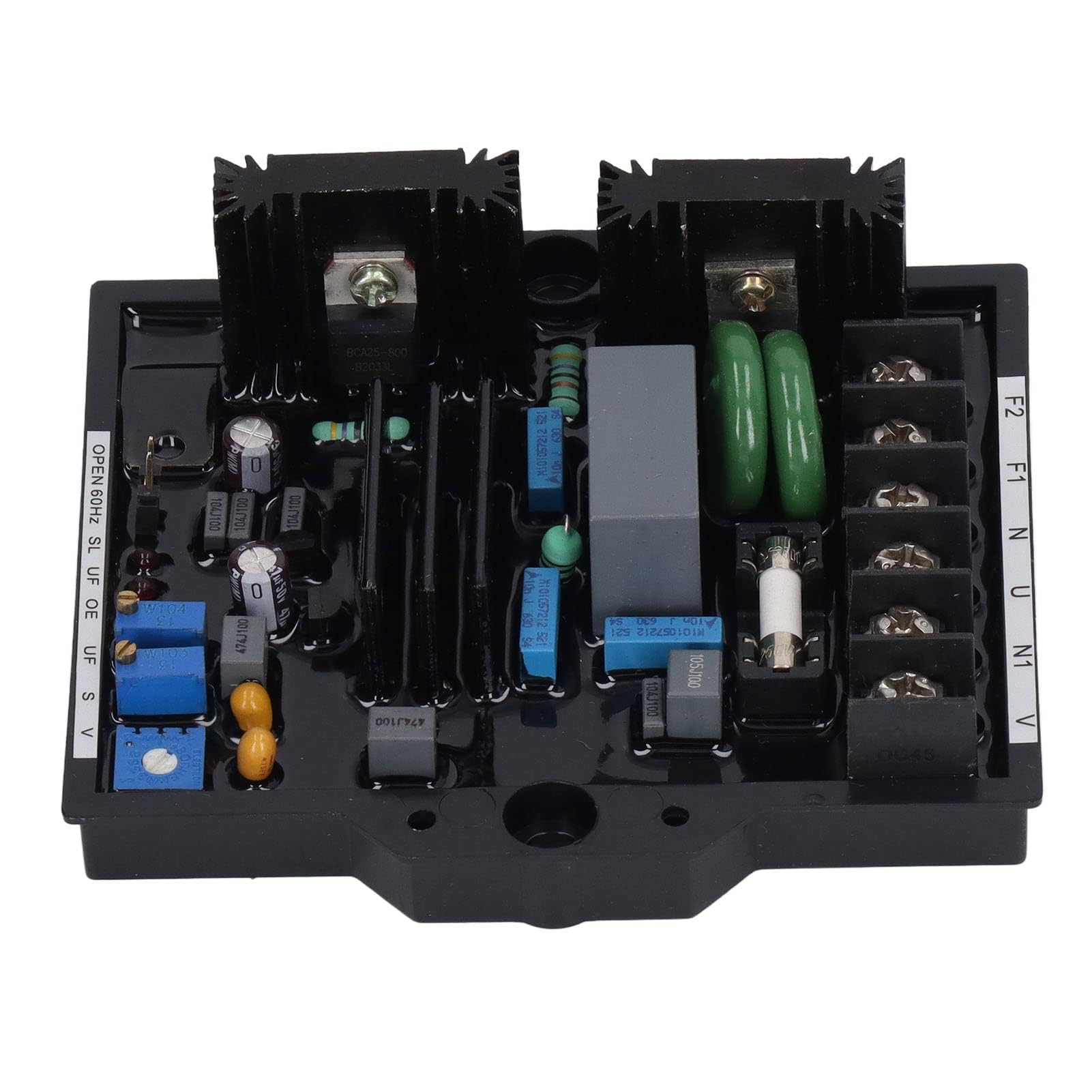 Regulador de Voltaje Automático R120 AVR Protección contra Sobretension para Generadores Entrada 277V RMS