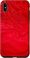 Vista 7 de Funda para iPhone 12 mini Groovy Liquid Swirl Hippie Red Psycodélica