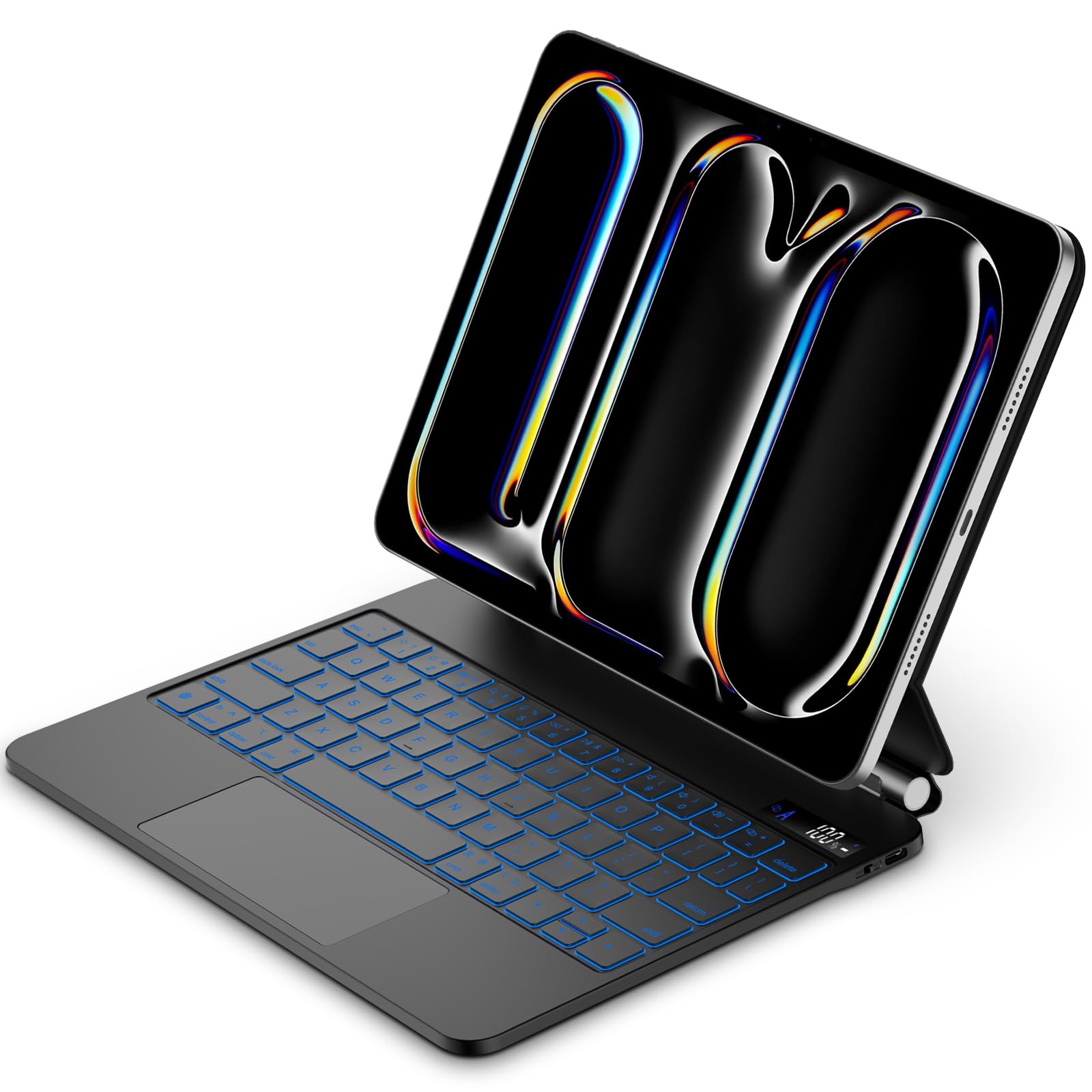 GOOJODOQ Magnetic Keyboard Case for iPad Pro 11-inch(M4,2024), Click-Anywhere Trackpad with 7 Color Backlit for iPad Pro 11 Keyboard-Black (B0DCN9G17C) Amazon Price History, Amazon Price Tracker