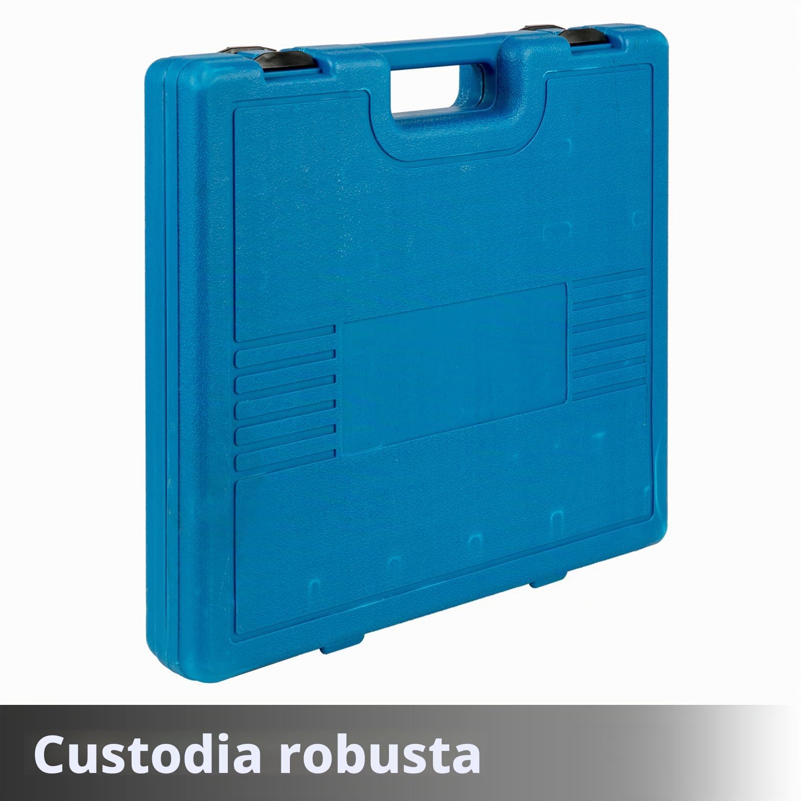VEVOR Set di bussole a percussione 1/2 pollici Bussole a percussione da 43 pezzi, assortimento di bussole standard, Bussole a 6 punti metriche 9-30 mm (standard/profonda)