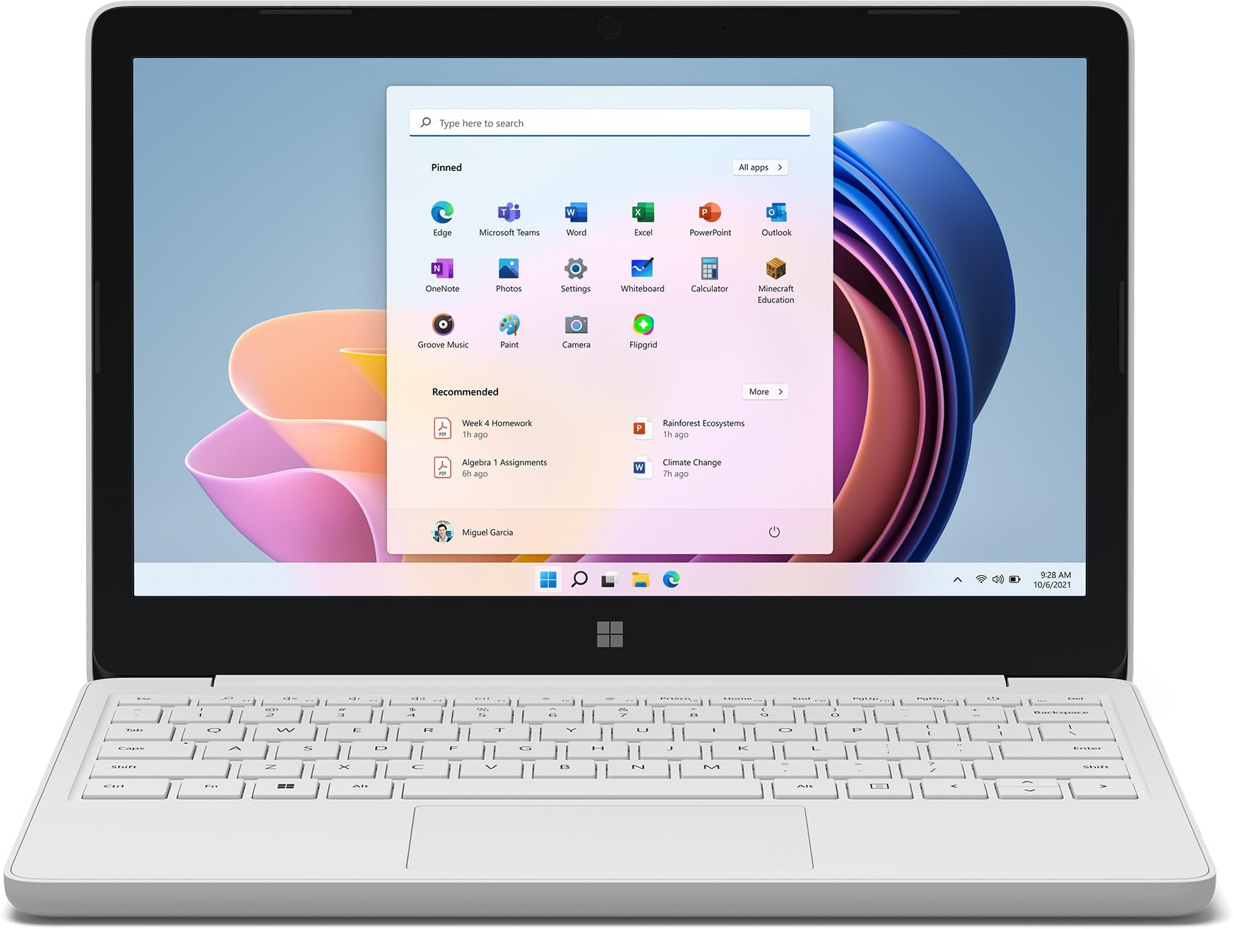Microsoft Surface Laptop SE 4 GB RAM, 64 GB SSD – mit Windows 11 SE, 11,6'' HD Display