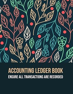 Accounting Ledger Book: Expense Tracker Logbook for Small Business