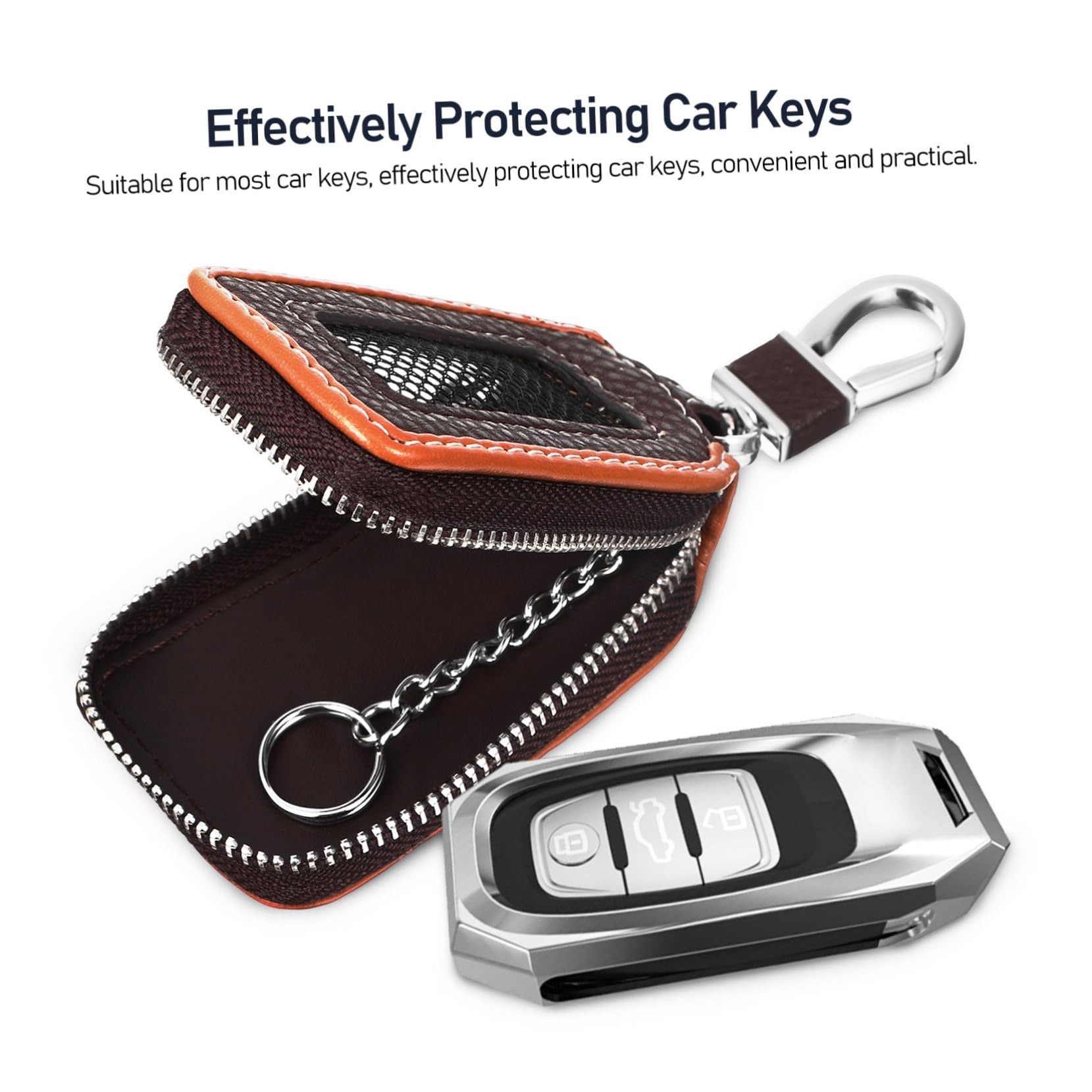 5piezas Funda De De Coche De PU Protector para De Auto Accesorio Práctico para Mantener del Coche