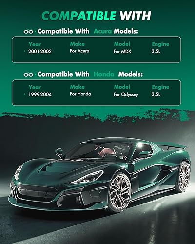 Miniatura 5 de Juego de pastillas de cerámica, D793 SCITOO 4 pastillas de freno delantero para Acura MDX 2001-2002, para Honda Odyssey 1999-2004