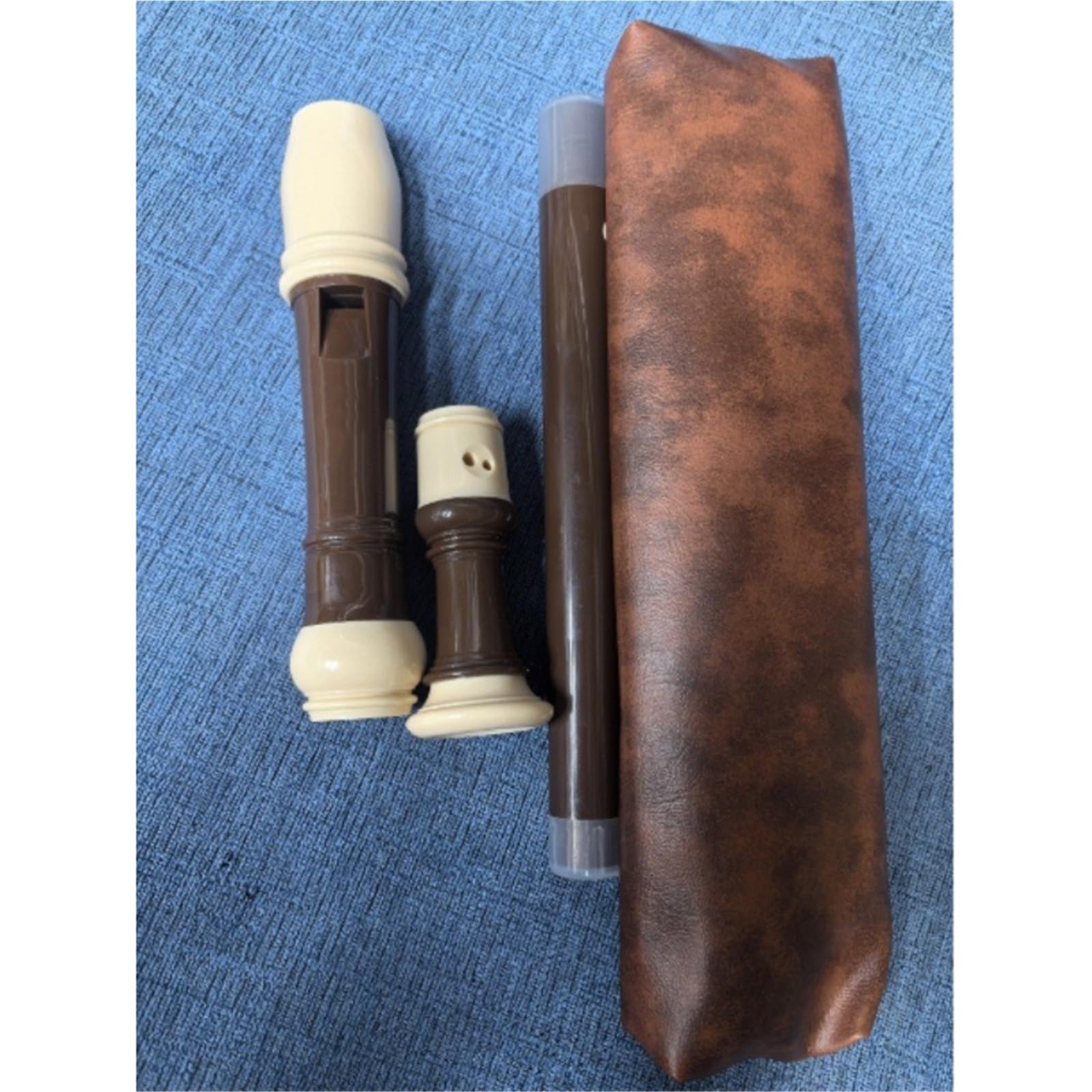 Flauto Dolce Strumenti Musicali Flauto Dolce Contralto Inglese A 8 Fori Con Custodia In Pelle