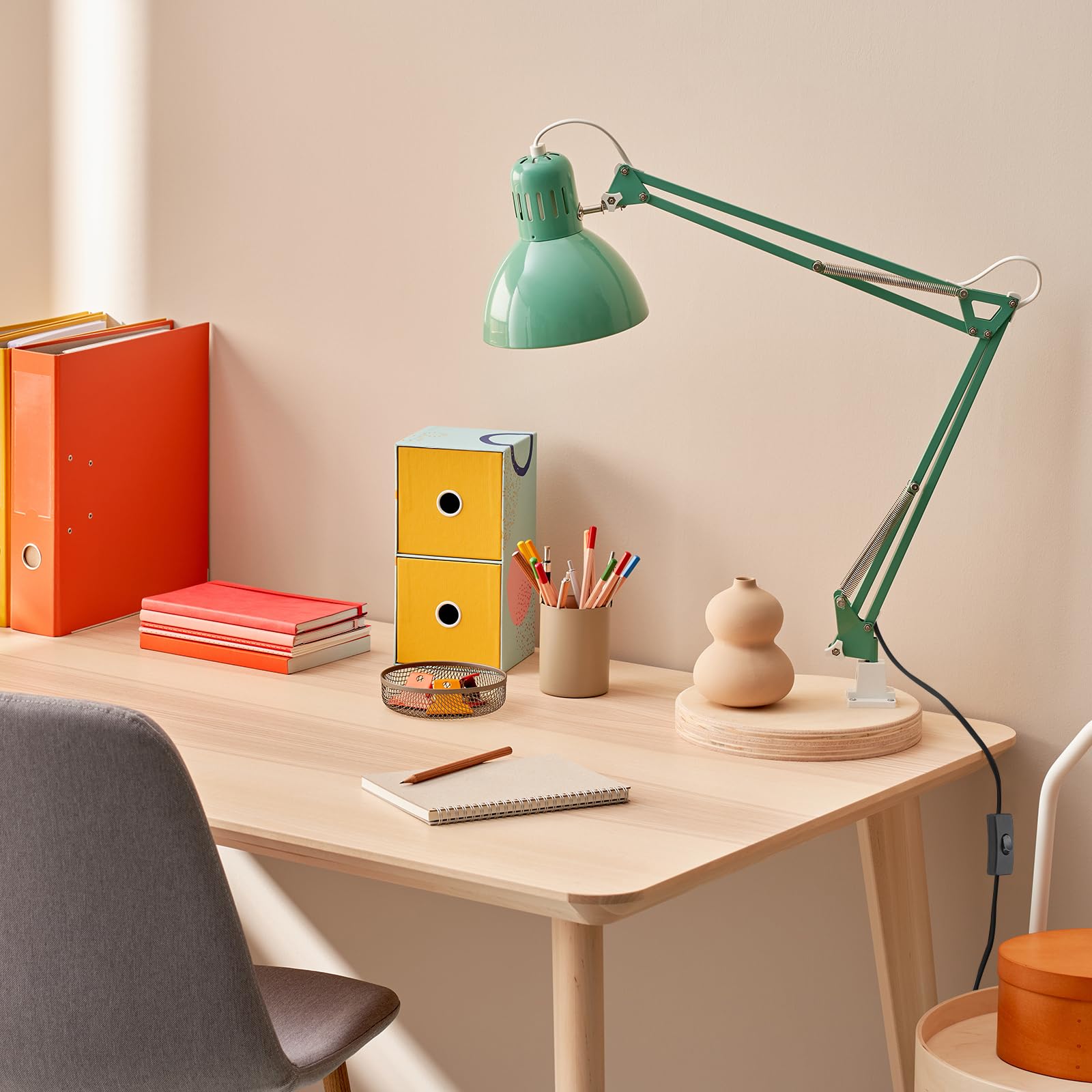 PATIKIL Cavo per lampada da 1,8 m con spina, 5 set SPT-2 UL, cavo di alimentazione con estremità spogliate, pronto per il cablaggio della lampada con connettori per la sostituzione della luce fai da