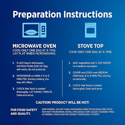 Miniatura 6 de Birds Eye Steamfresh Zanahorias, brócoli y coliflor, cómodas verduras congeladas, bolsa de 10.8 onzas