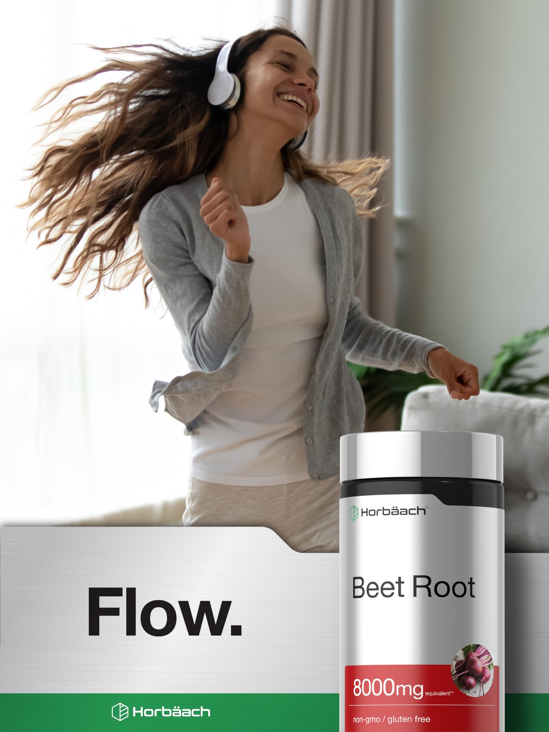 Horbäach Beet Root Powder Capsules | 320 Pills — Amazon image 6