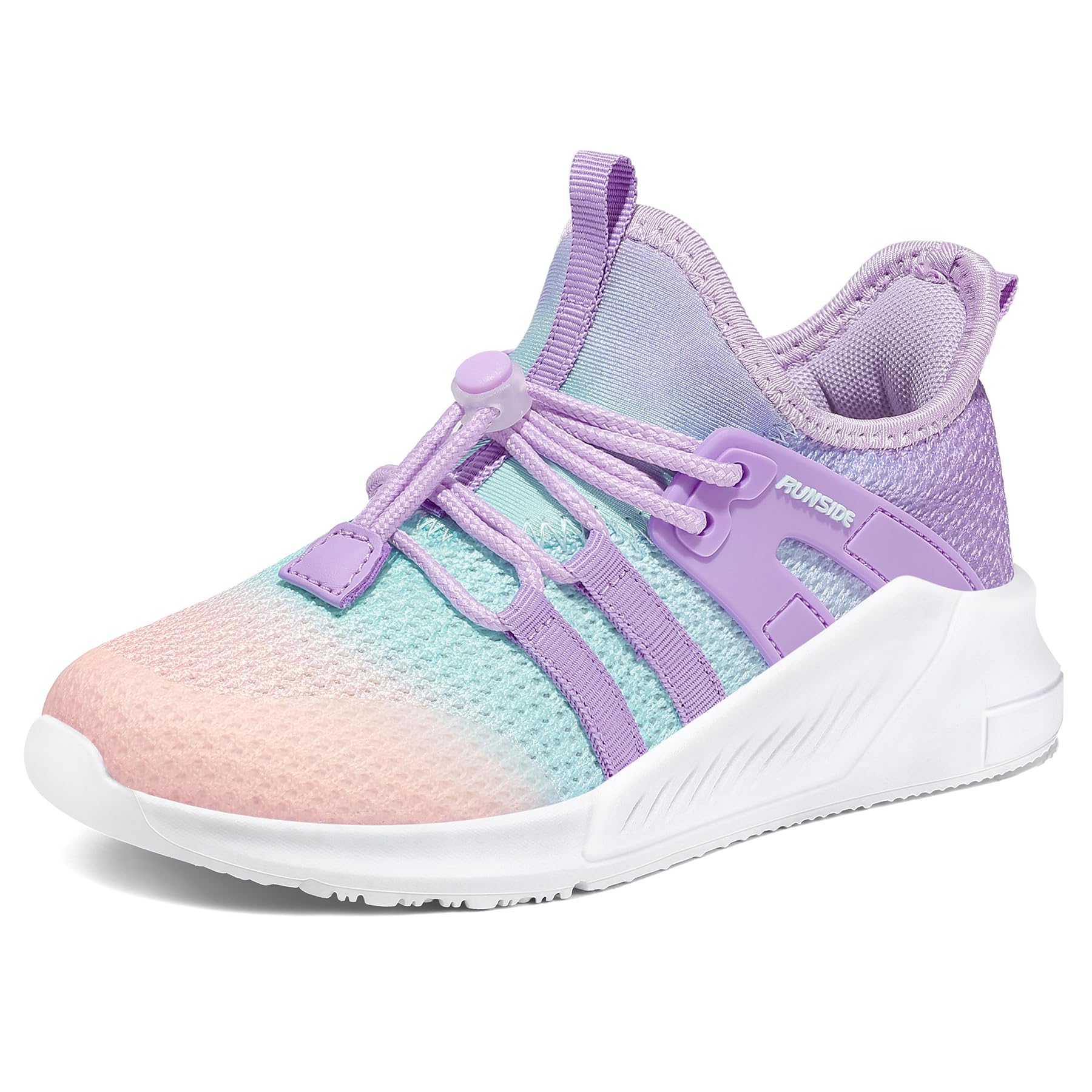 Girls Tennis Shoes Lightweight Sports Kids Sneakers Lace-up for Running/Walking, Toddler/Little Kid/Big Kid