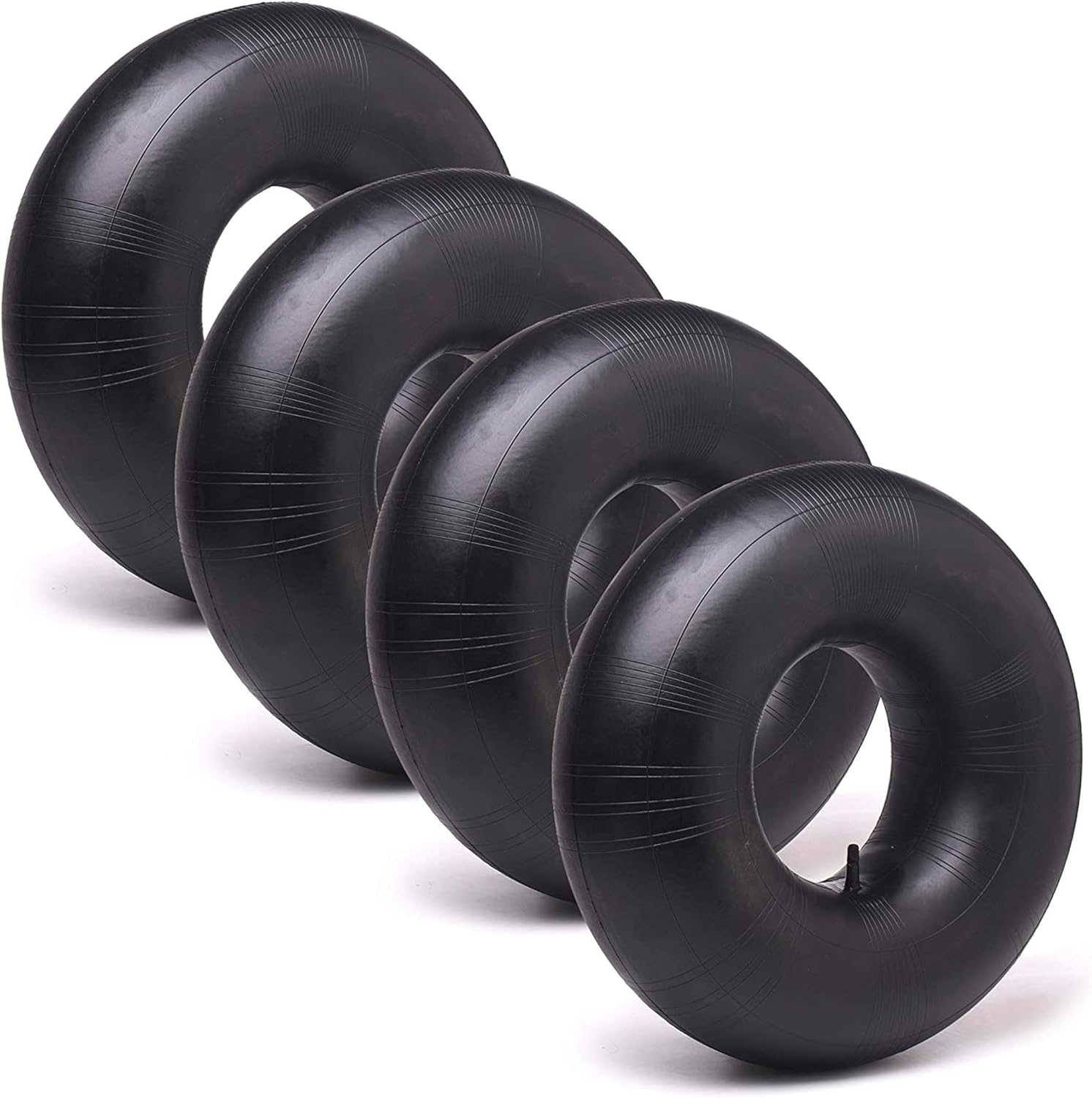AR-PRO 13 x 4.00-6" (4.10/3.50-6") Heavy Duty Replacement Inner Tube with TR-13 Straight Valve Stem (4-Pack) - for Wheelbarrows, Mowers, Hand Trucks and More