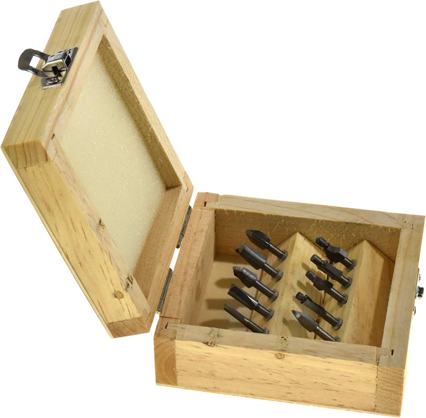 SE 10-Piece Mini Router Bits Set for Dremel Tools - 82210RB