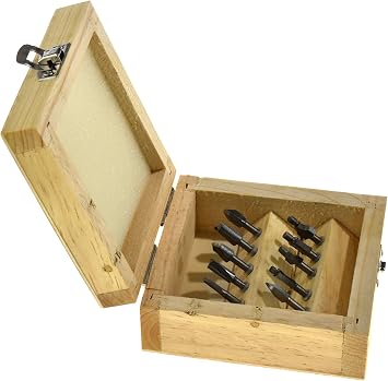 SE 10-Piece Mini Router Bits Set for Dremel Tools - 82210RB
