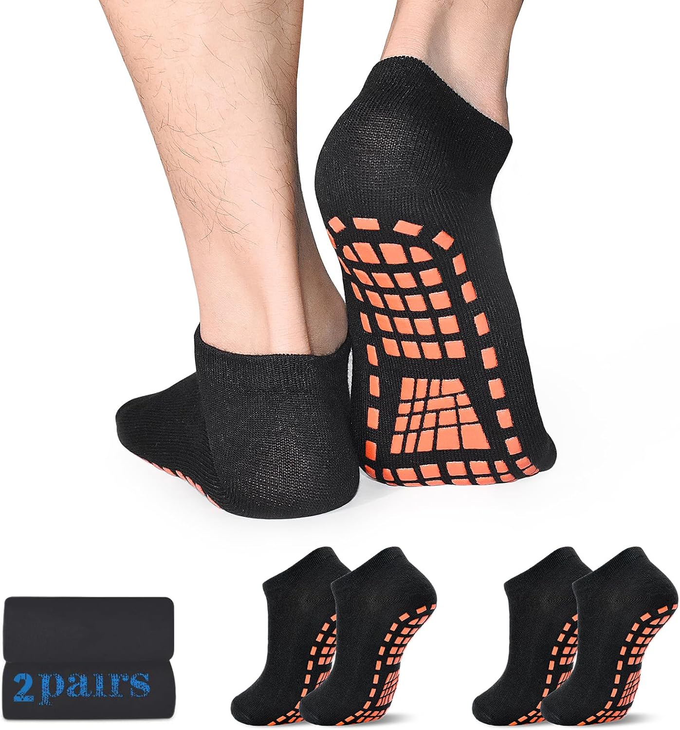 Men Non Slip Sticky Grips Socks