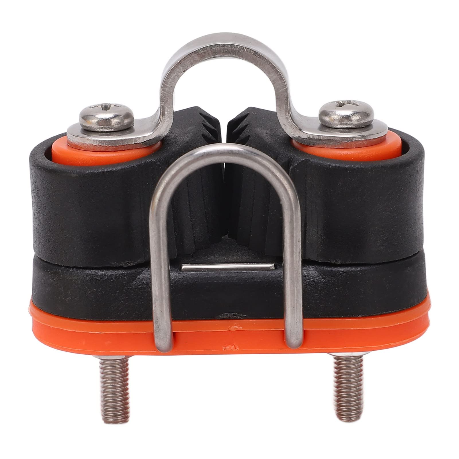 Zooke Taquet Coinceur pour Voiliers, Conception Robuste Taquet Coinceur à Entrée Rapide avec Anneau de Guidage pour Cordage de 3‑12 Mm