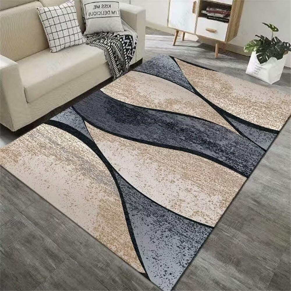 Tapis de chevet domestique pour chambre d'enfant et descente de lit douce salon