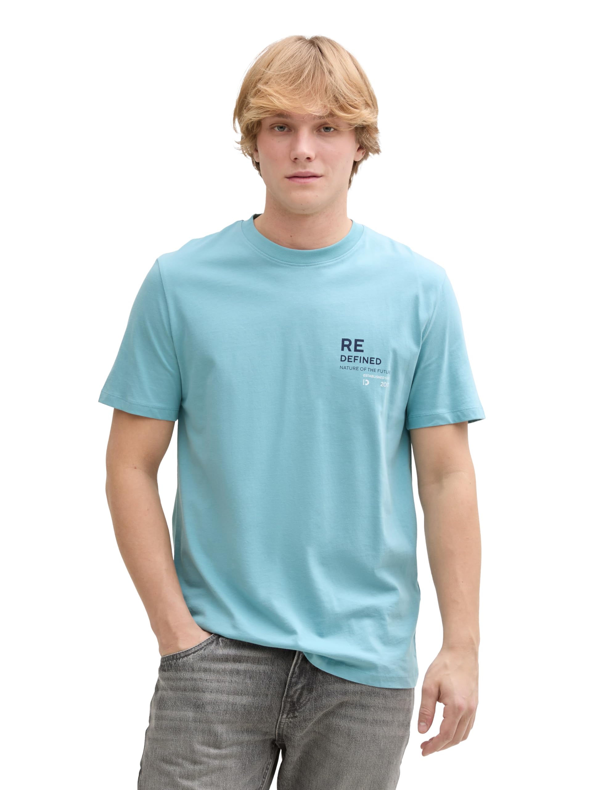 TOM TAILOR Denim Men's T-Shirt with Print