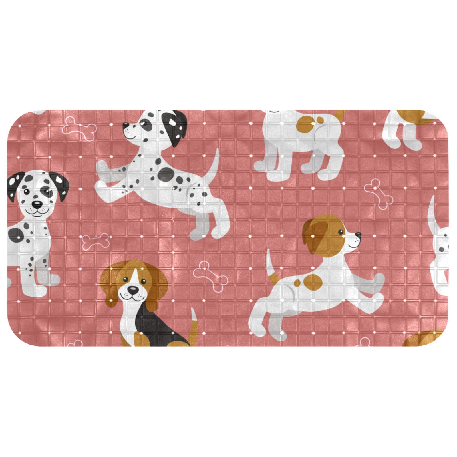 Tapis de douche antidérapant avec drainage supérieur pour enfant
