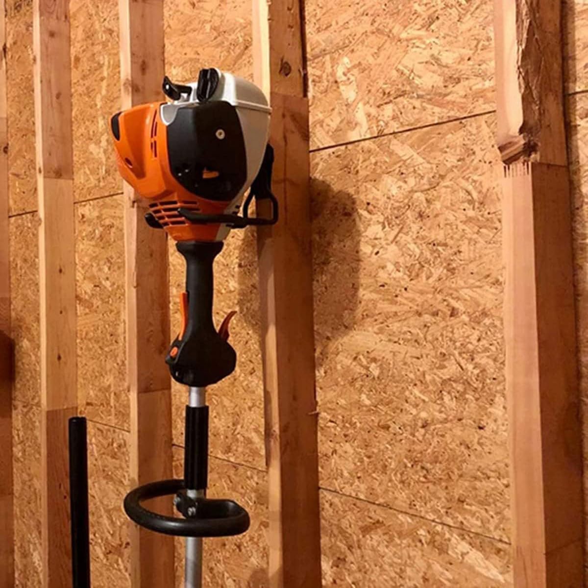 Leaf Blower Hanger for Garage, Leaf Blower Hook for Garage, Leaf Blower Rack for Garage, Leaf Blower Hanger for Wall, Perfect for Garage Wall Tool Organizers and Storage, No Leaf Blower (2Pcs)